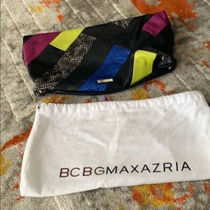 BCBG Leather Clutch
